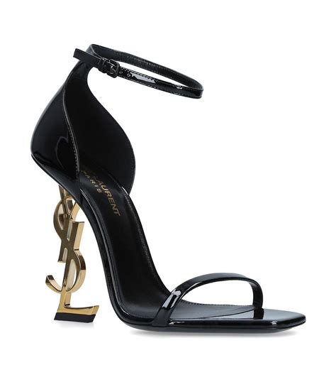 saint laurent opyum patent sandals.